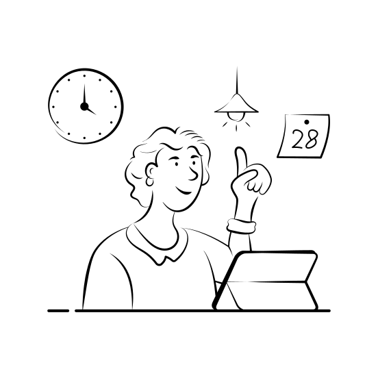 Raising, Hand, Student, Classroom, Learning, Question, Answer illustration