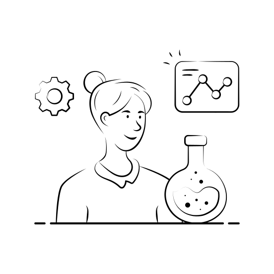 Science, Student, Scientist, Research, Innovation, Achievement, Success illustration