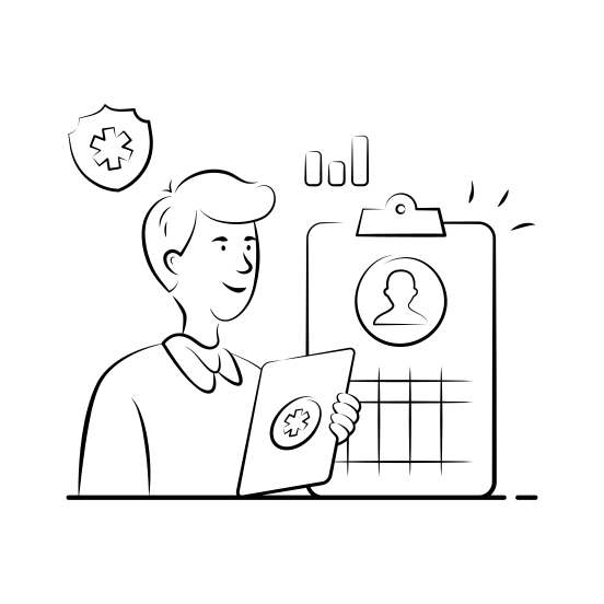 Disease, History, Records, Patient, Physician illustration
