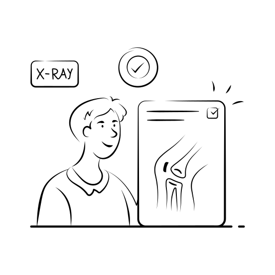X Ray, Examination, Radiology, Orthopedics, Diagnosis illustration