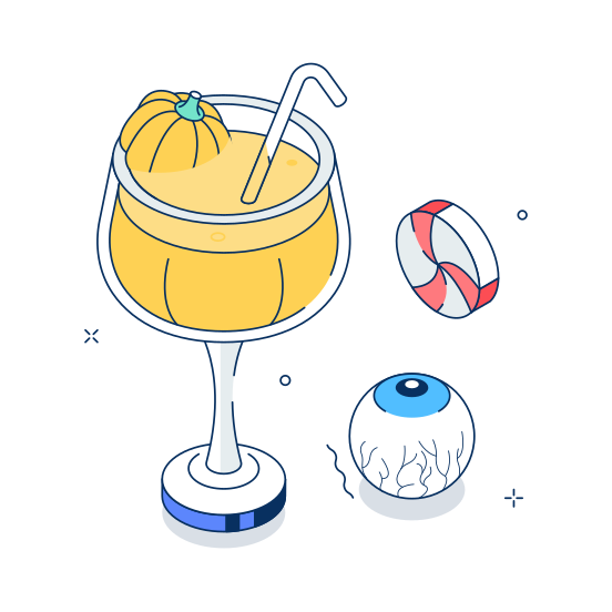 Halloween Drink illustration