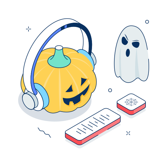 Halloween Music illustration