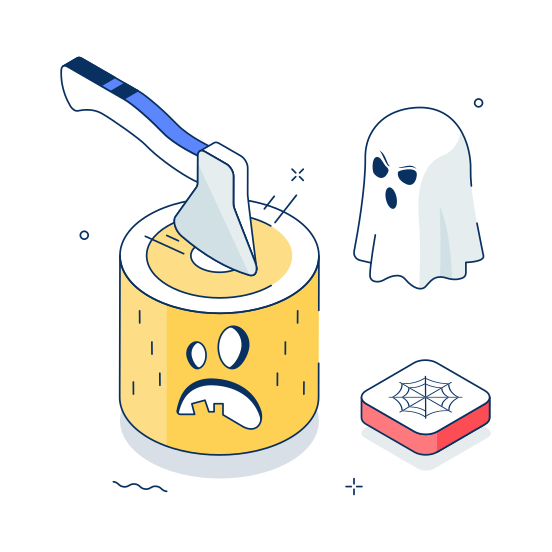 Haunted Lumber illustration