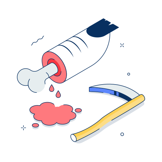 Monster Finger illustration