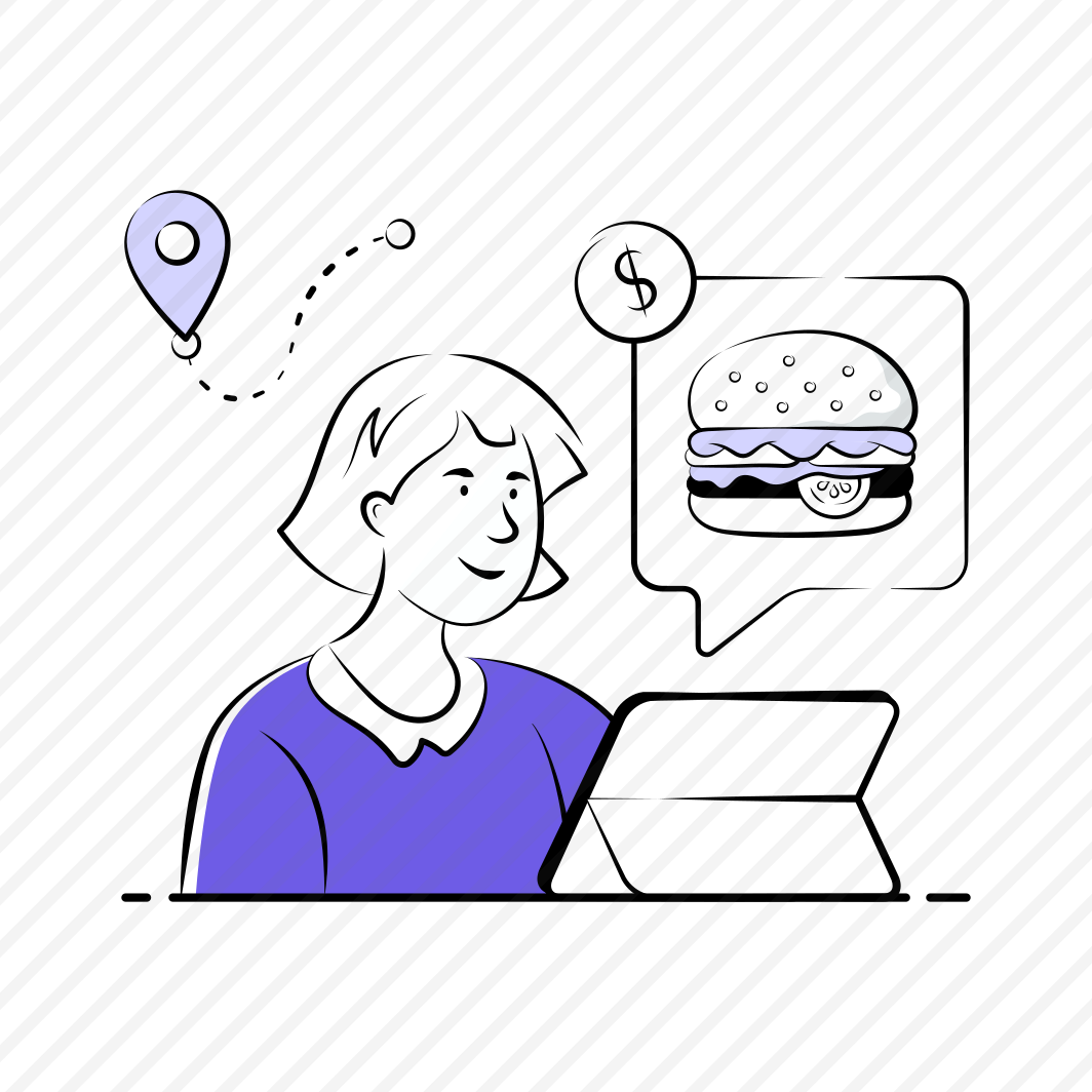 Online, Ordering, Order, Food, Burger, preview