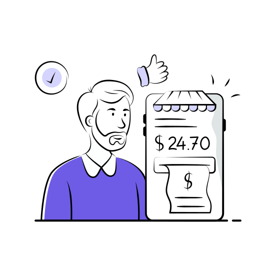 Online, Payment, Shopping, Payment, Ecommerce illustration