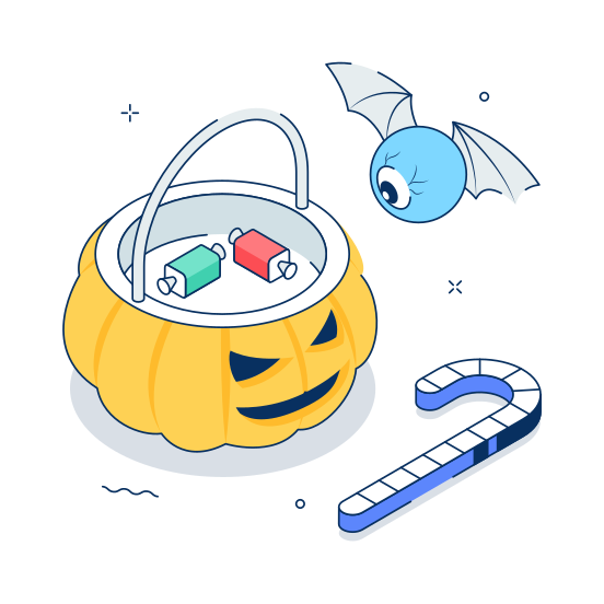 Pumpkin Basket illustration