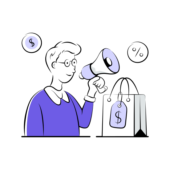 Sale, Discount, Offer, Shopping, Ecommerce, illustration