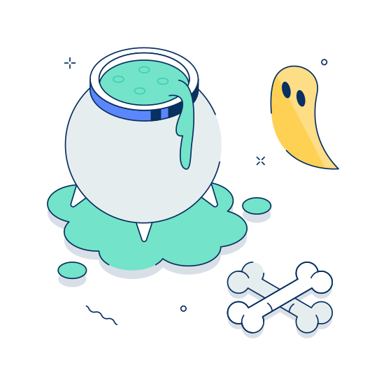 Witch Cauldron illustration