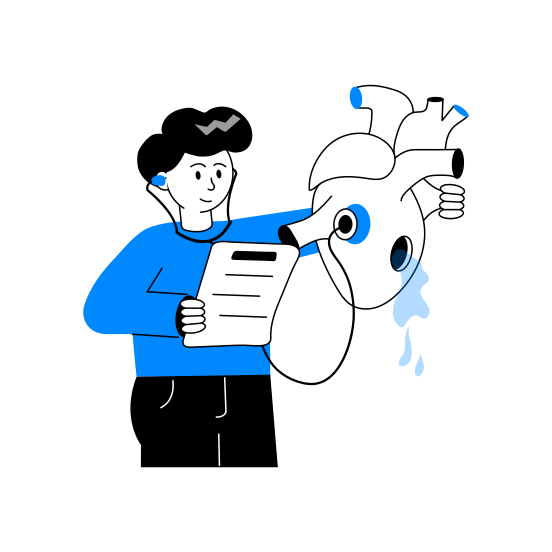 Cardiologist, Surgeon, Heart, Cardiac, Checkup illustration