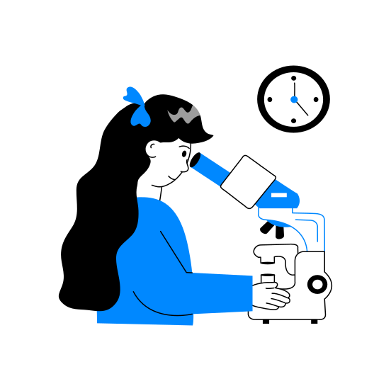 Laboratory, Test, Worker, Employee, Researcher illustration