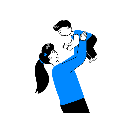 Maternal, Care, Love, Health, Motherhood illustration