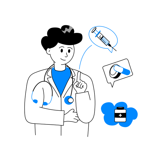 Thought, Dreaming, Medical, Healthcare, Thoughtful illustration