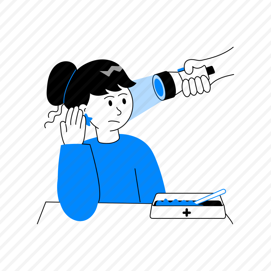 Torch, Cleanses, Checkup, Problem, Otorhinolaryngology preview