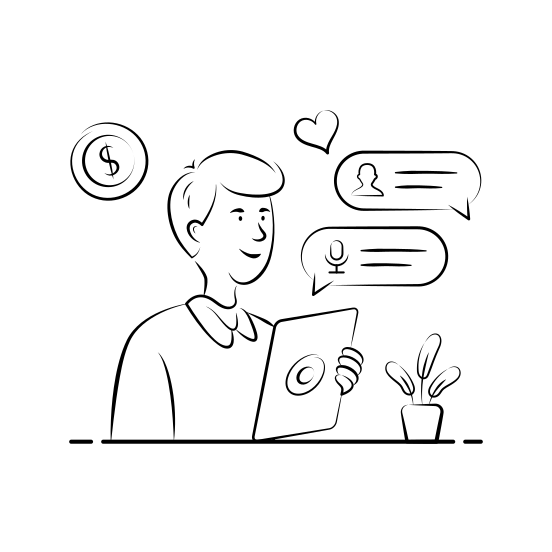 Customer, Chat, Communication, Support, Assistance, Care, Help, illustration
