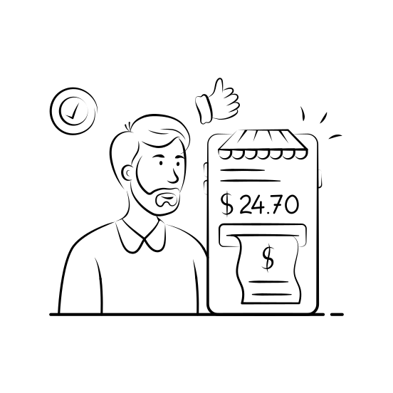 Online, Payment, Shopping, Payment, Ecommerce, Order, Success, illustration
