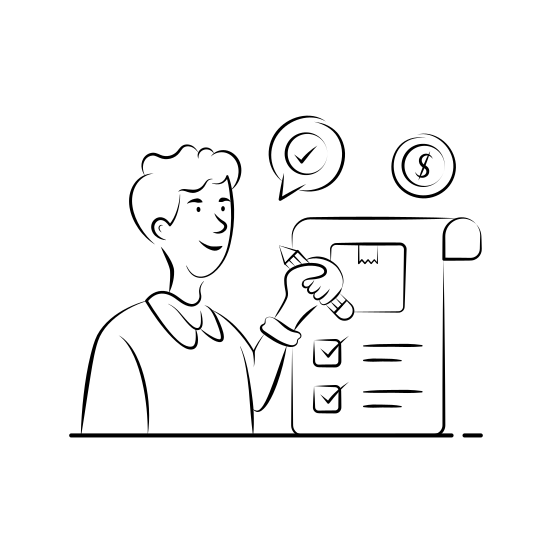 Shopping, List, Ecommerce, Checklist, Productivity, Plan, App, illustration