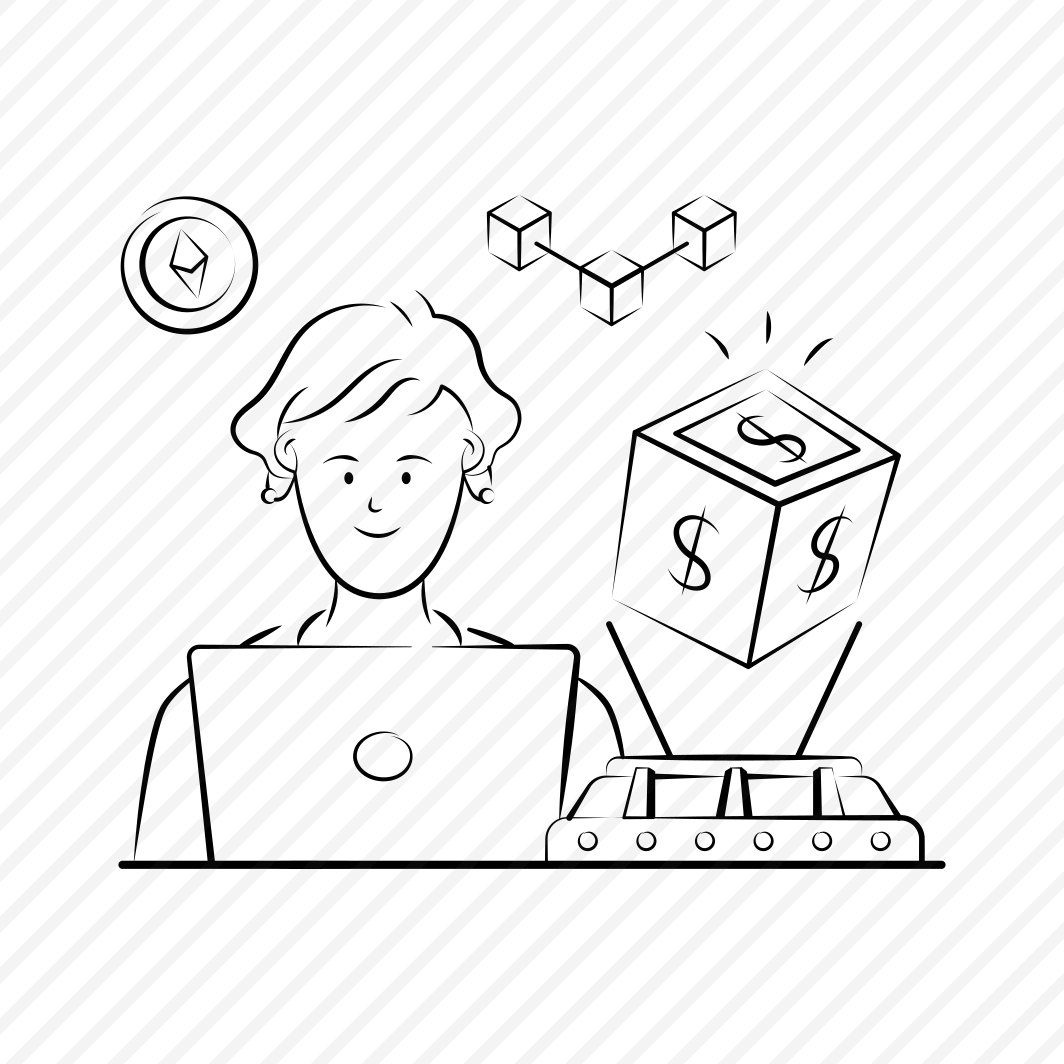 Blockchain, Technology, Cryptocurrency, Digital, Finance, Fintech, Decentralized preview