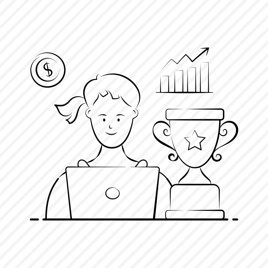 Business, Achievement, Success, Financial, Entrepreneur, Trophy, Growth preview
