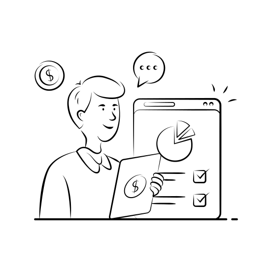 Financial, Analysis, Business, Report, Statistics, Charts, Data illustration