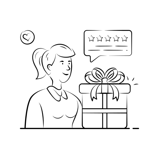 Product, Review, Feedback, Rating, Customer, Option, Testimonial illustration