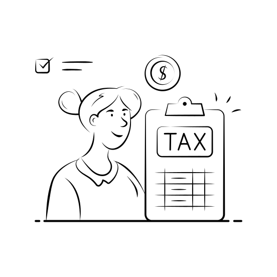 Tax, Report, Taxation, Accounting, Finance, Audit, Business illustration