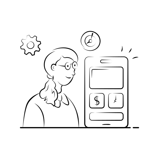 App, Development, Mobile, Programming, Coding, Software, Engineer illustration