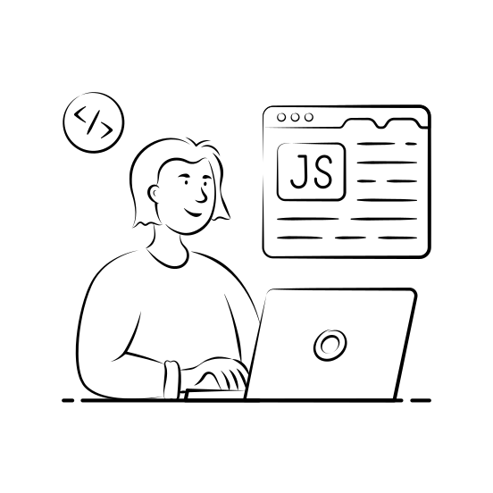 Coding, Website, Development, Programmer, Developer, Software, Webpage illustration