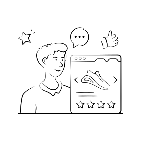 Ecommerce, Website, Online, Shopping, Web, Store, Digital illustration
