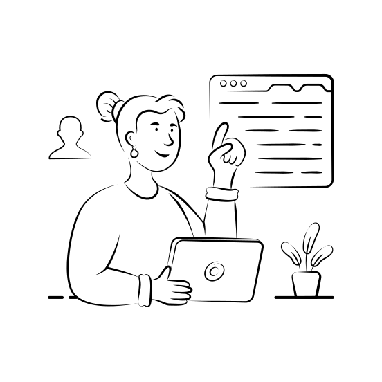 Learning, Development, Software, Coding, Programming, Course, Online illustration
