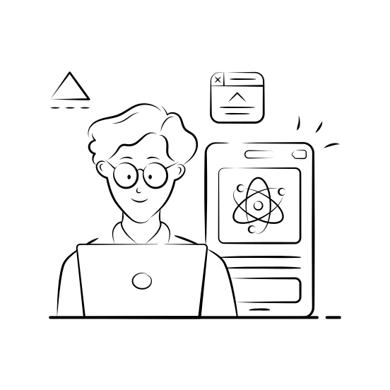 Programmer, Software, Engineer, Professional, Developer, Frontend, Backend illustration