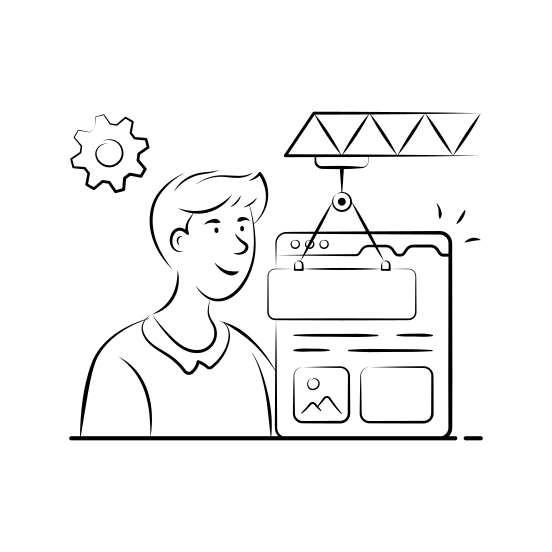 Under, Construction, Website, Webpage, Web, Maintenance, Repairing illustration