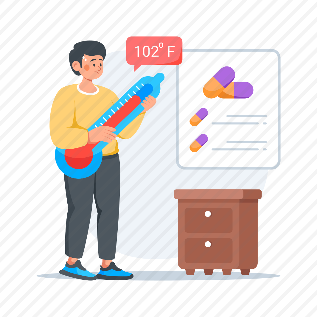 Fever, Checkup, Temperature, Thermometer, Medical preview