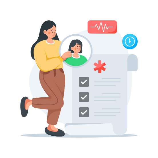 Telemedicine, Ehealth, Medical, Healthcare, Online illustration