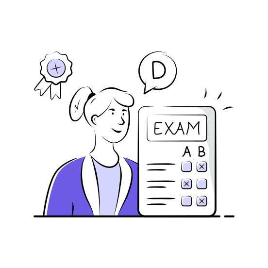 Academic, Performance, Exam, Result, Studying, Student, Education illustration