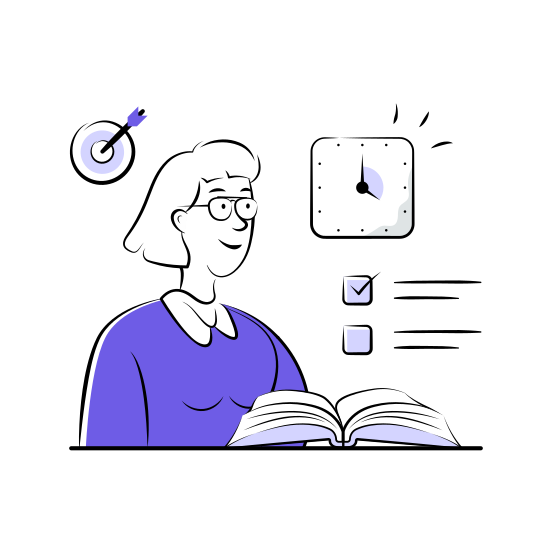 Assignment, Preparation, Student, Studying, Education, Learning, Homework illustration