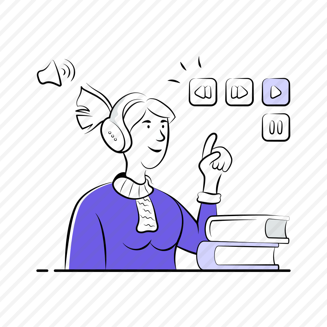 Audiobook, Learning, Headphone, Student, Elearning, Education, Digital, preview