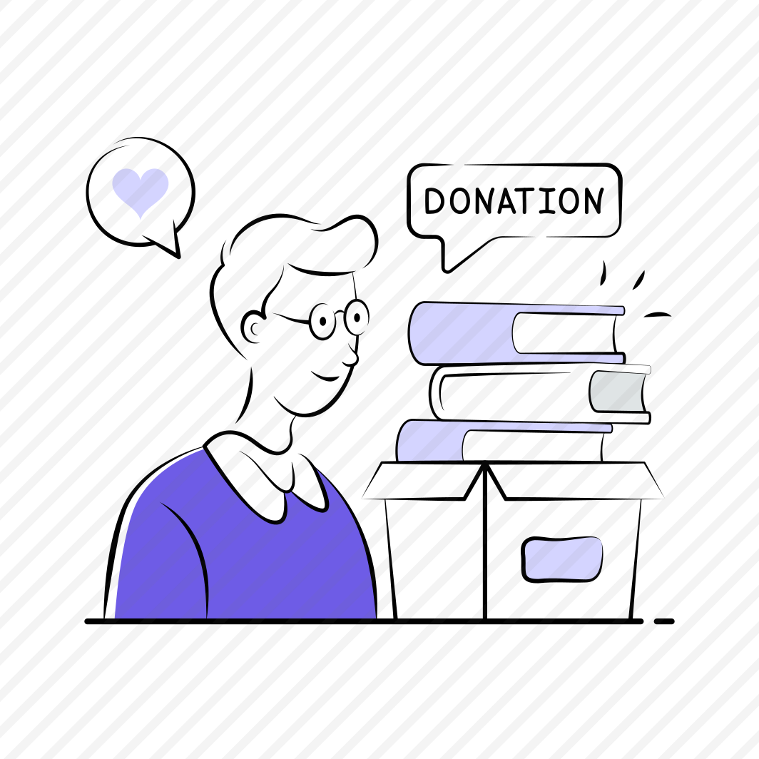 Books, Donation, Charity, Giving, Volunteering, Helping, Bookshelves preview
