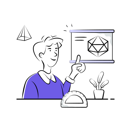 Geometry, Class, Math, Mathematics, Algebra, Education, Learning illustration