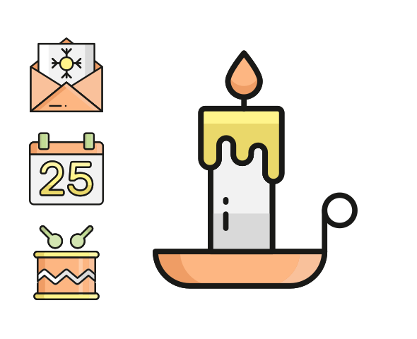 Filled Outline family preview image