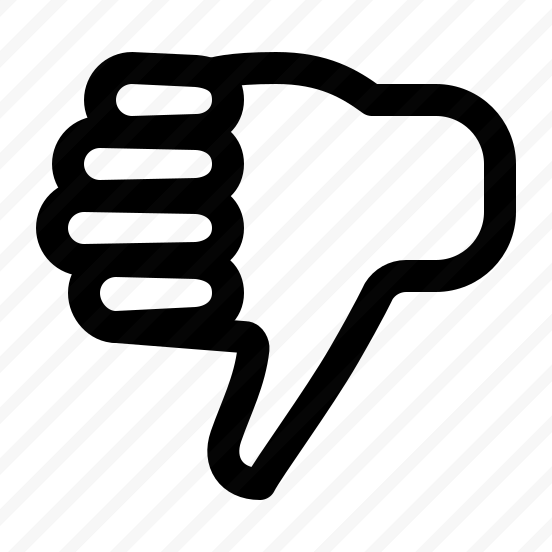 Thumbs Down Outline preview