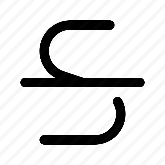 Strikethrough preview