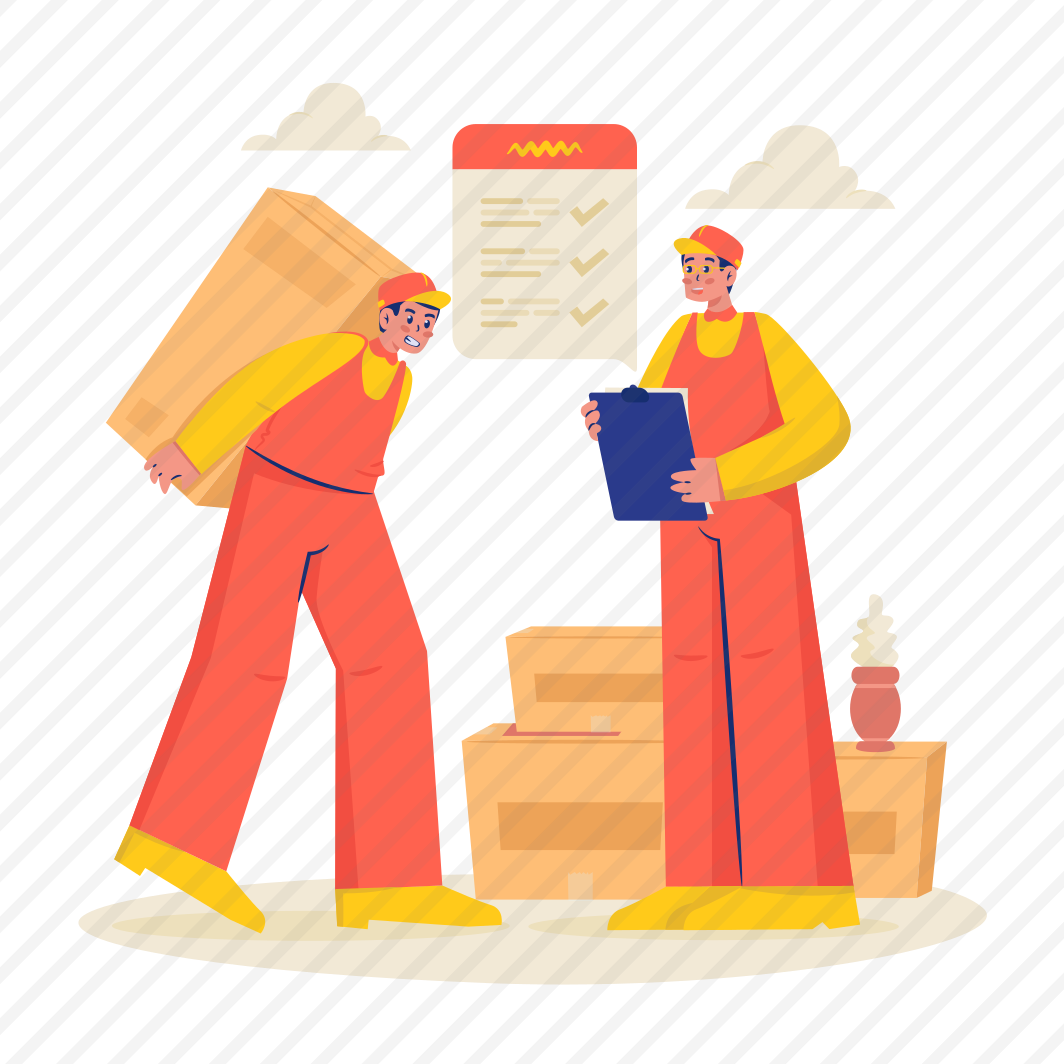 Packing, Boxes, Delivery, Shipping, Checklist, Courier, Moving, Relocation, Shipment preview