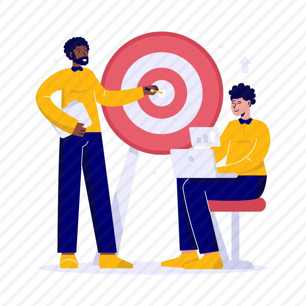 Target, Goal, Achievement, Teamwork, Report, Discussion, Collaboration preview