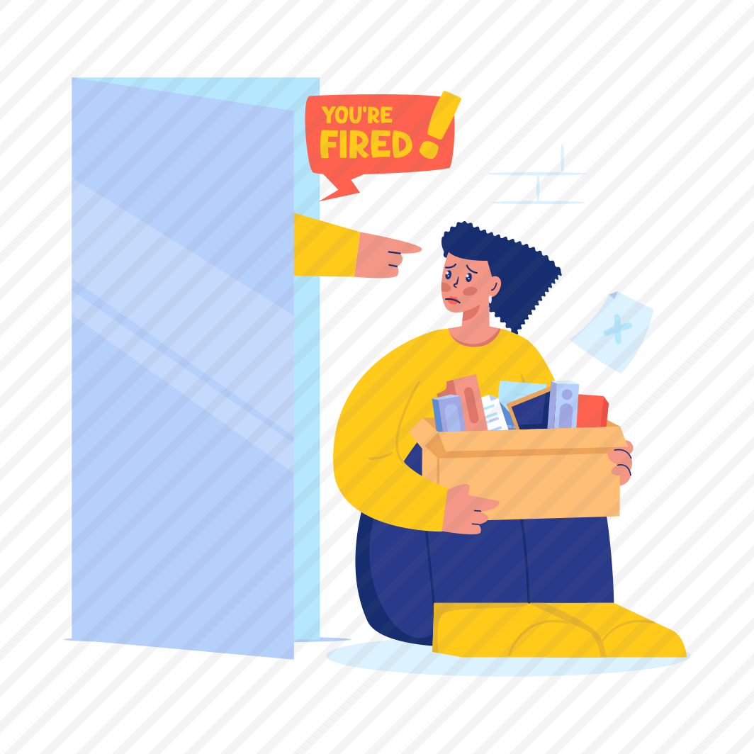 Fired, Employee, Unhappy, Layoff, Career, Job Loss, Termination, Office Worker preview