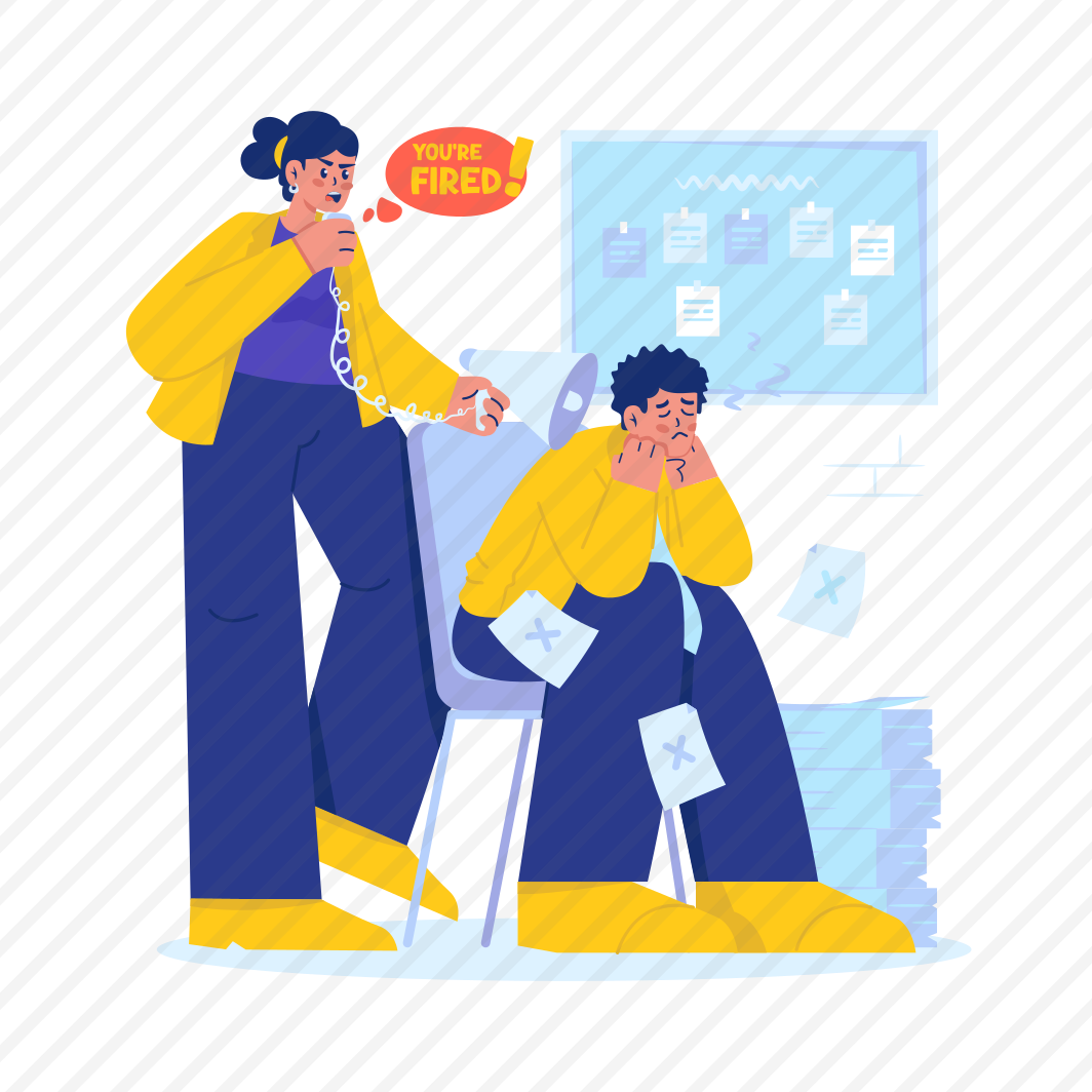 Quit, Fired, Tired, Work Pressure, Office Worker preview
