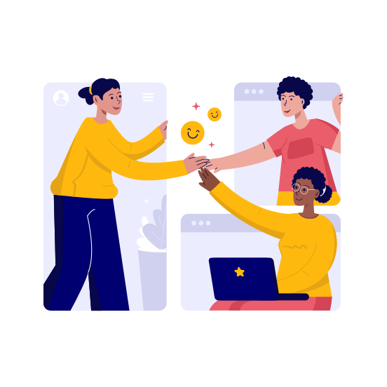 Couple, Dating, Communication, Friendship, Support illustration