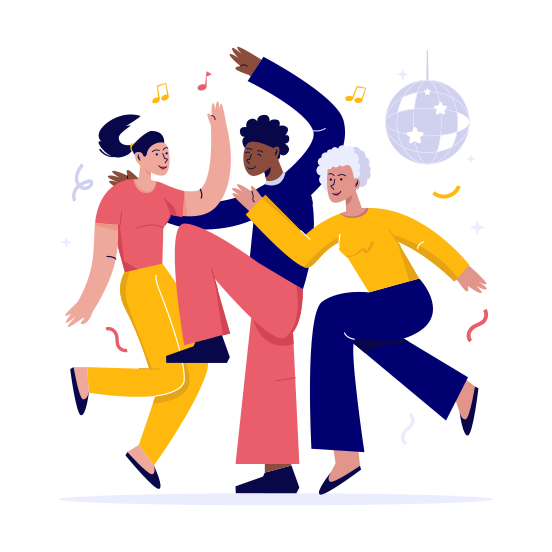 Diversity, Friendship, Social Media, Selfie, Community,  Multiethnic illustration