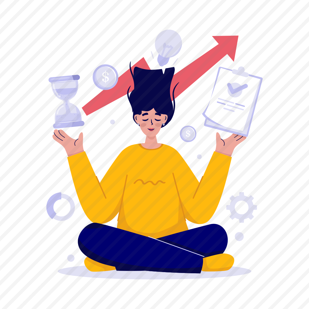 Time Management, Profit, Growth, Success, Balance, Calm, Business, Checklist, Focus preview