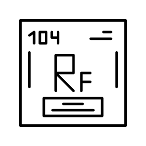 Periodic Table, Chemical Element, Chemistry Icon, Sign Symbols (73) icon